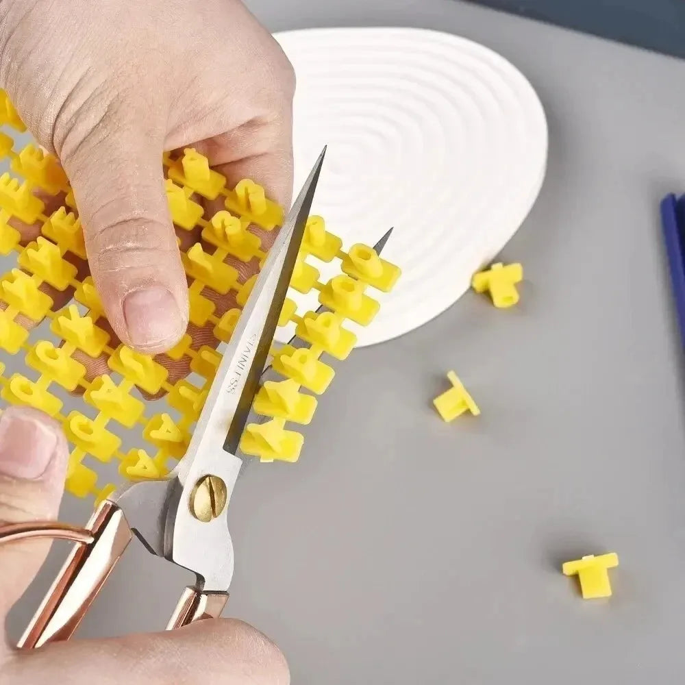 Sada razidiel na hlinu s abecedou a číslami pre keramiku a DIY projekty