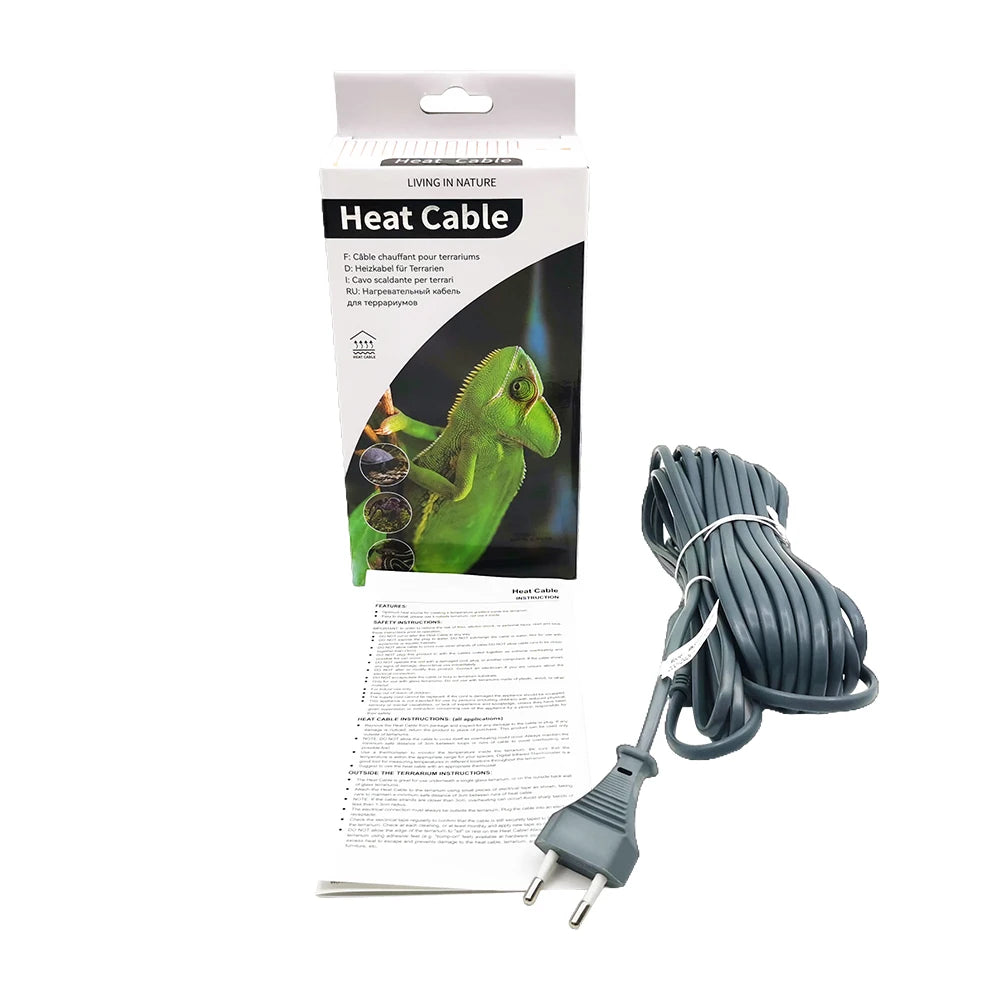 Reptile Heating Cable, 4–9 m Options