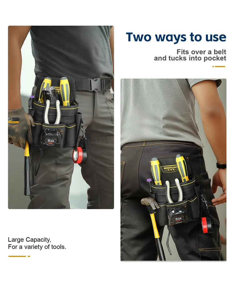 Electrician's Waist Tool Bag