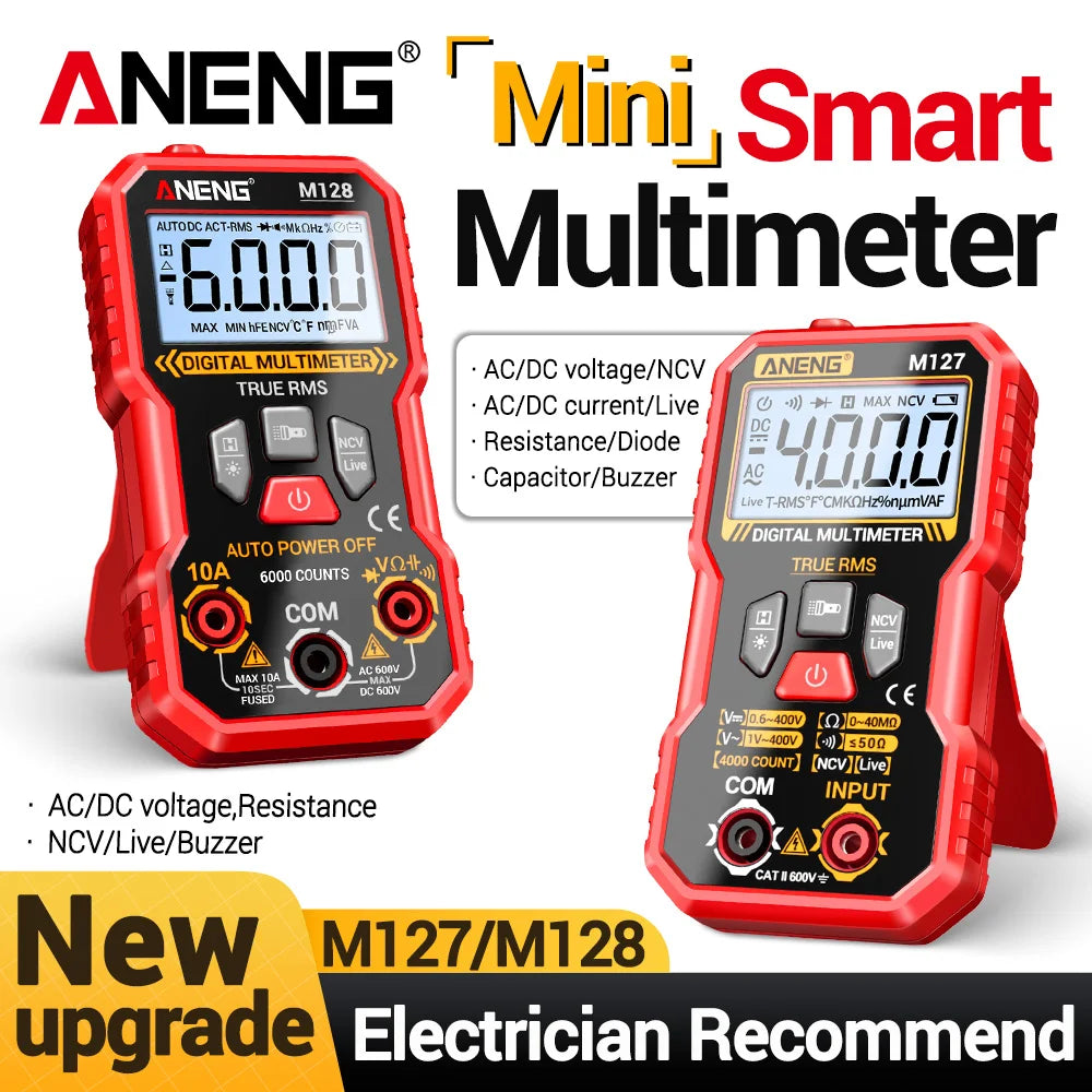 M127/M128 Auto-Ranging Digital Multimeter