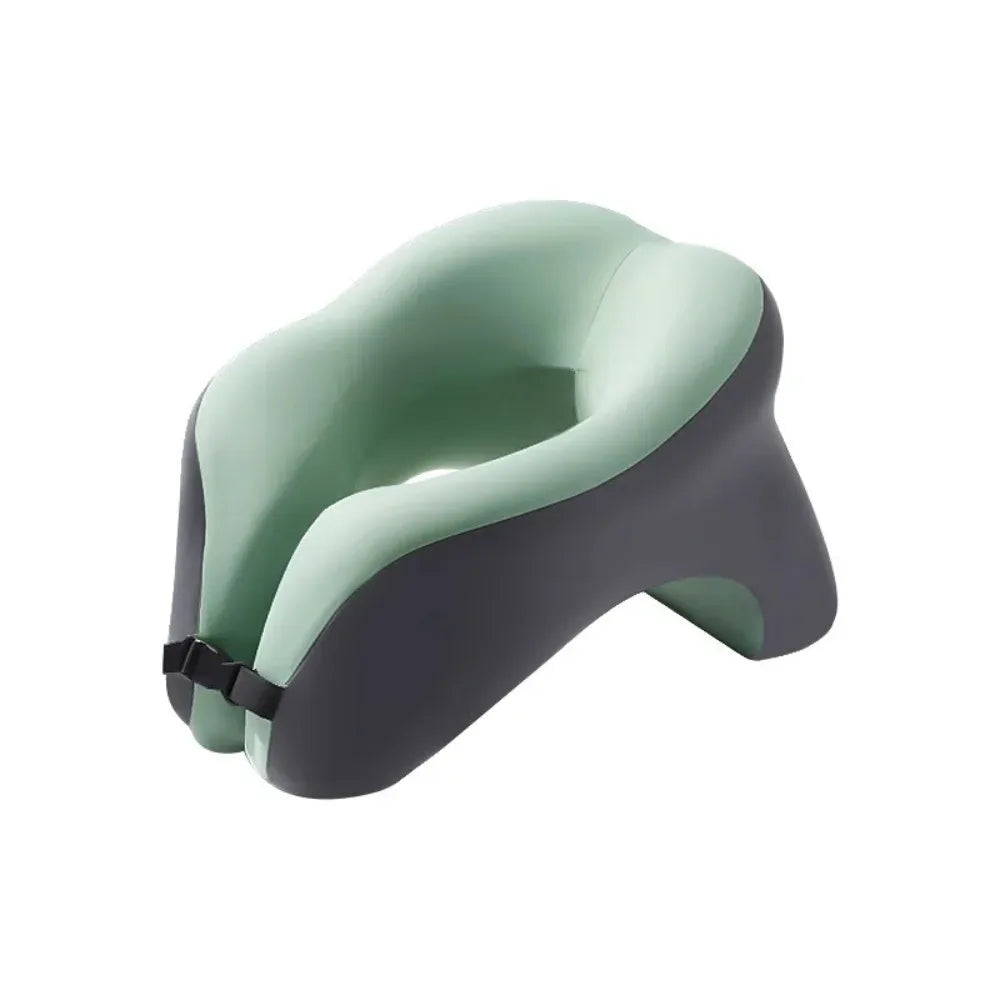 Memory-Foam U-Shaped Travel Neck Pillow