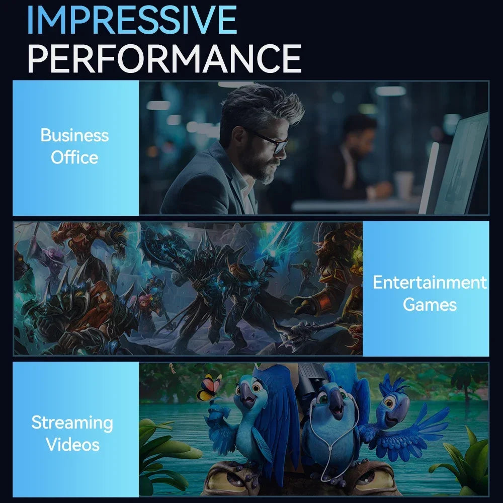 Mini PC Windows 11 Pro s výkonem Intel Core i9