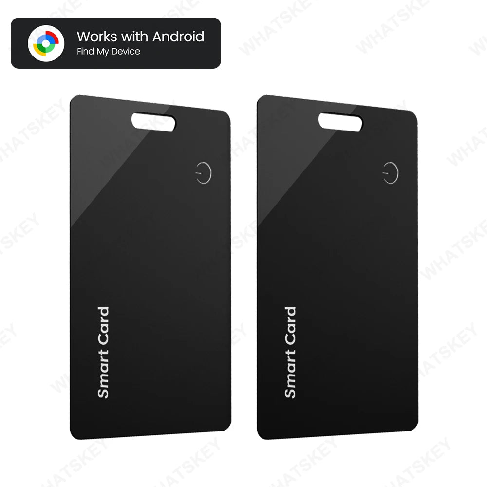 Google Nájsť moju peňaženku sledovacia karta pre Android - ultra tenká Bluetooth smart tag bezdrôtová dobíjateľná pre peňaženku a batožinu proti