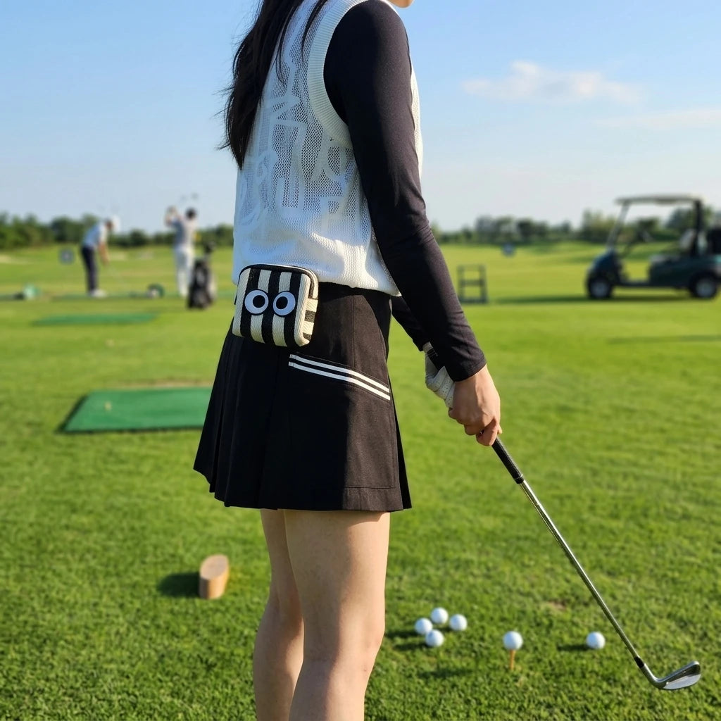 Compact Golf Ball Accessory Pouch