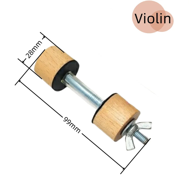Spony na opravy nástrojů — pro housle, violoncello nebo basu