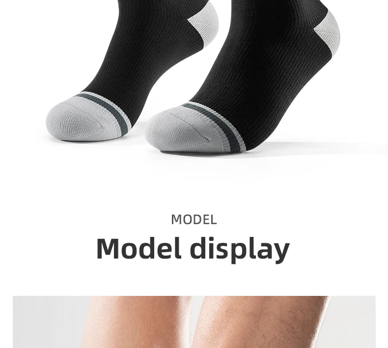Waterproof Knee-High Hiking Socks for Outdoor, Snow, and Cycling