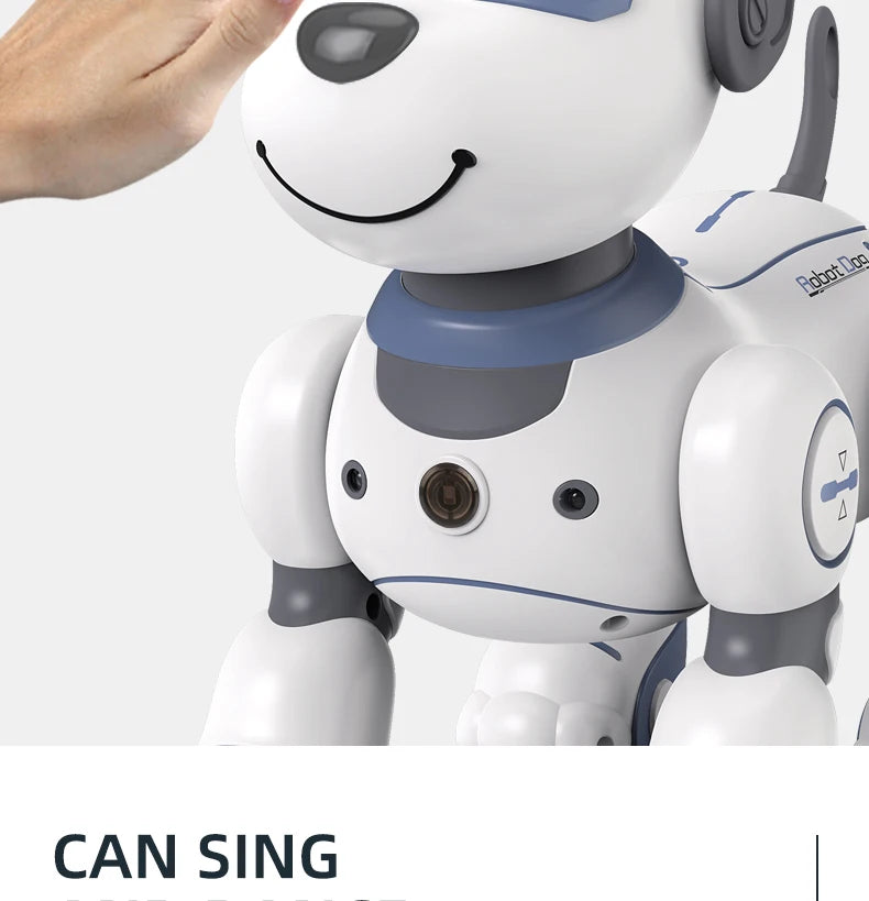 Programmable Robot Dog Toy with Remote Control and Stunt Moves