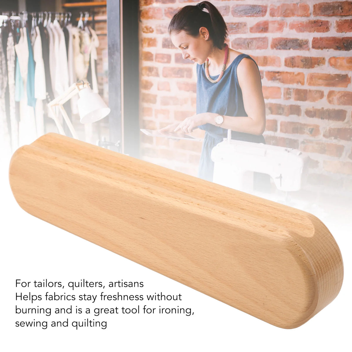 Beech Wood Tailor's Clapper