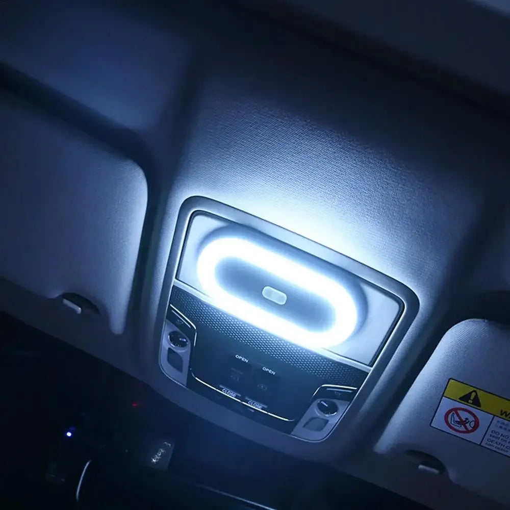 Luz LED para el interior del coche con control táctil