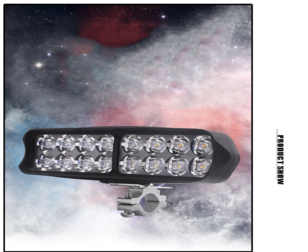 LED-hulpspot voor compatibele motorfietsen