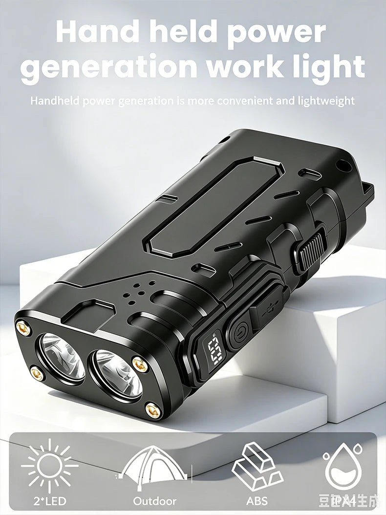 led flashlight strong light super bright long battery life outdoor multifunctional work light small portable flashlight
