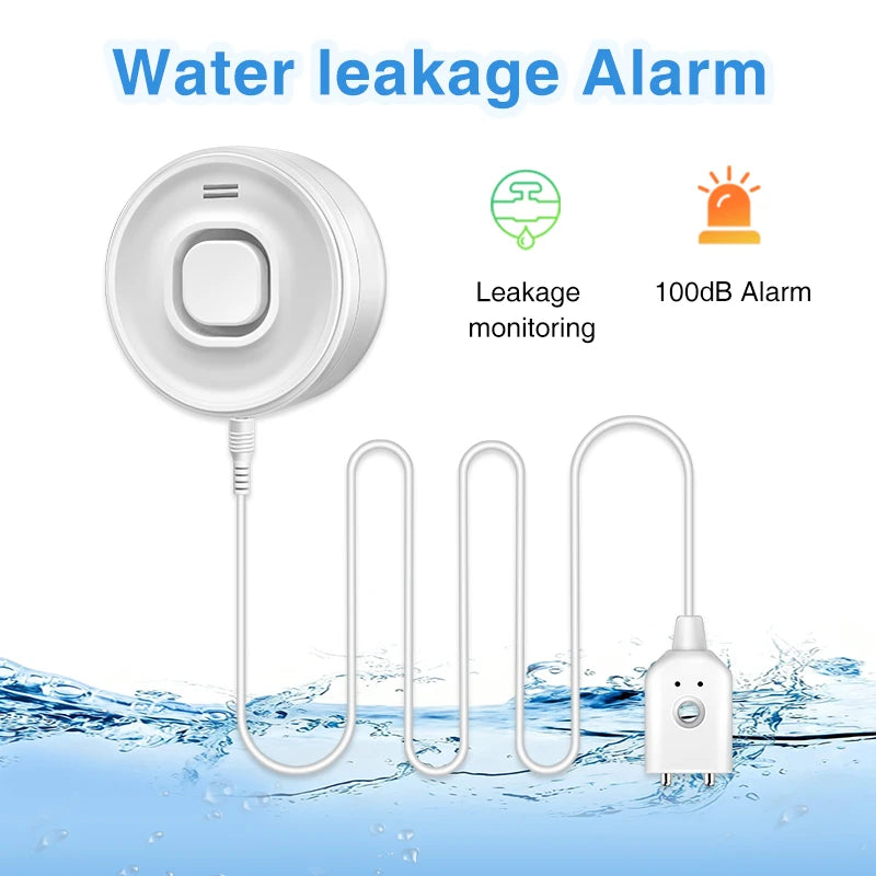 Battery-Powered Water Leak Alarm