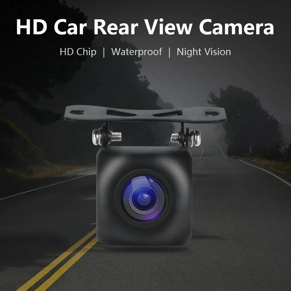 Srnubi 170° AHD 1920x1080P cámara trasera de coche lente ojo de pez dorado visión nocturna vehículo de marcha atrás IP68 resistente al agua