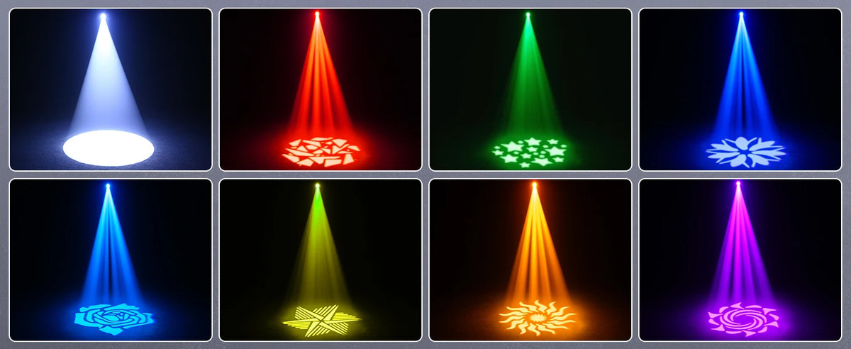 Luce Moving Head a LED da 120W con Telefono e DMX512