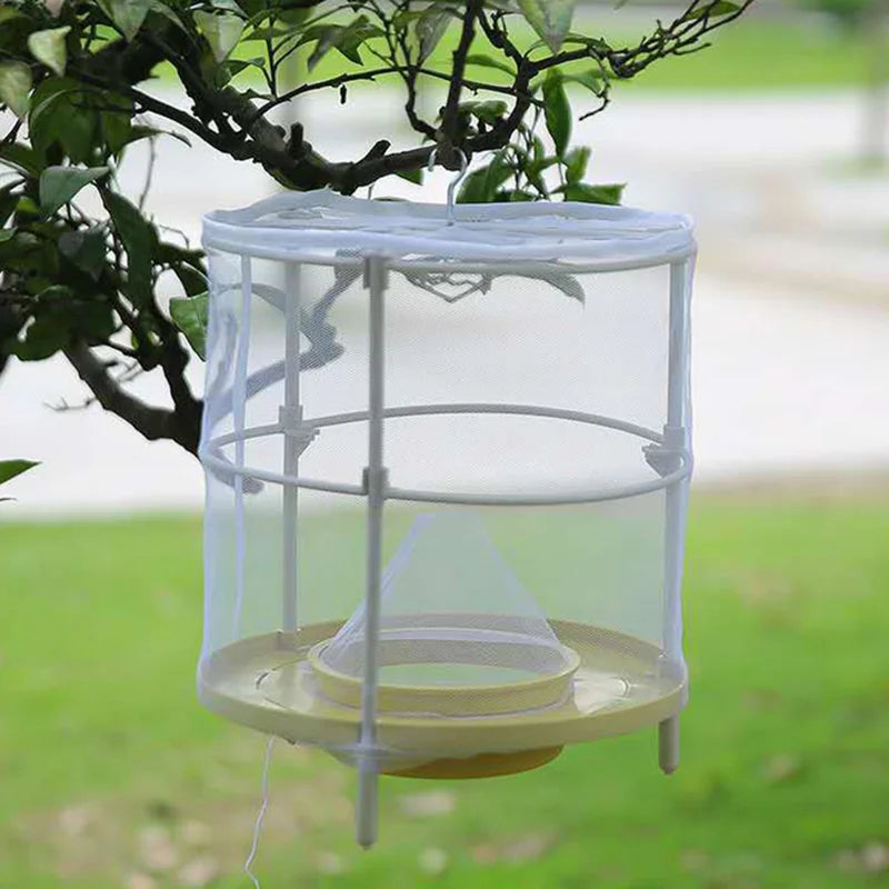 Orchard Fly Trap Portable Folding Insect Trap For Garden Orchard Vegetable Farm Reusable Fly Mesh Practical Gardening Tools