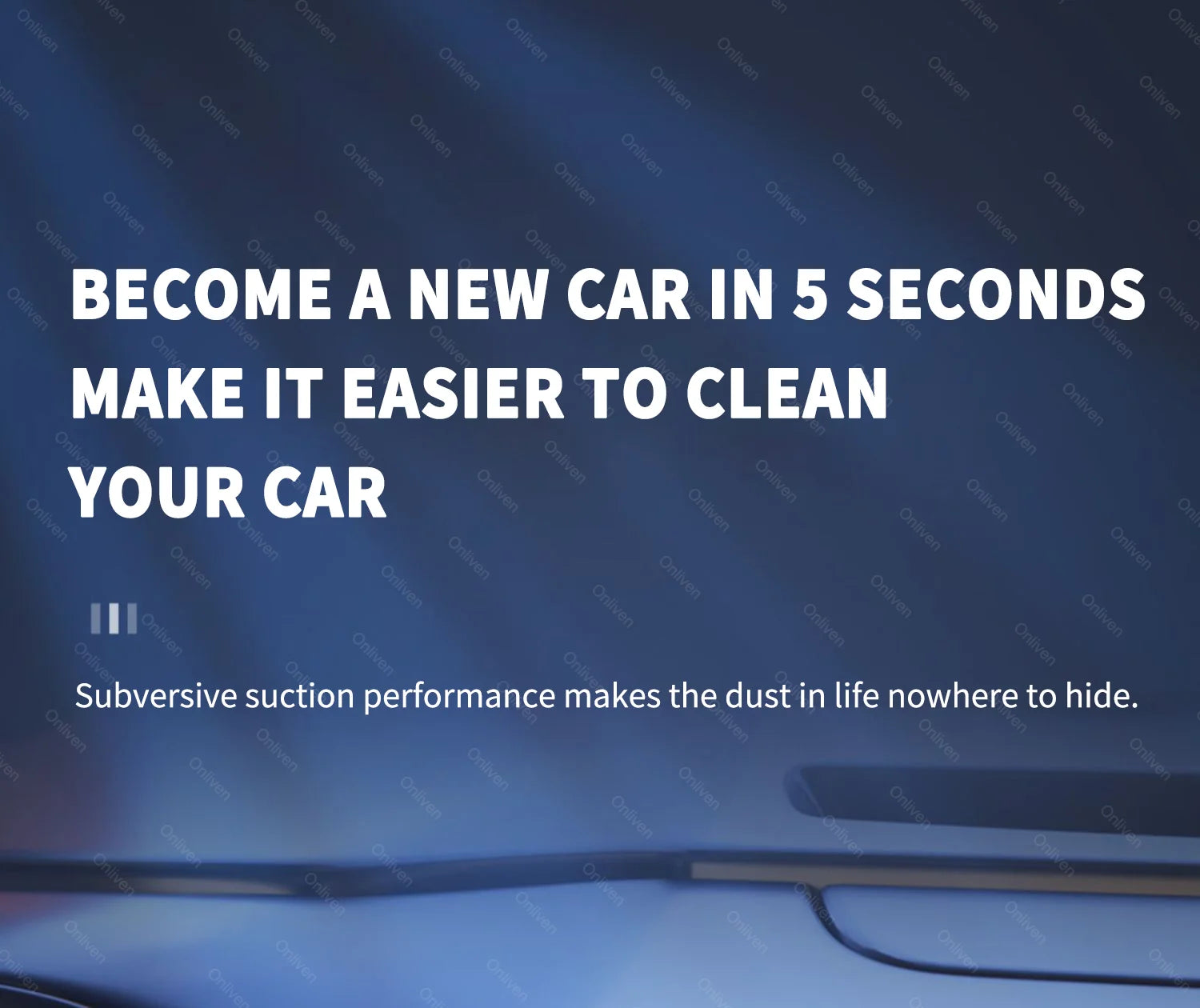 SZUK 98000PA Car Vacuum Cleaner Mini Powerful Cleaning Machine Strong Suction Handheld for Car Wireless Portable Home Appliance