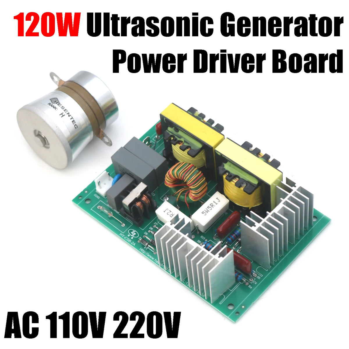 Ultralyd Drivkort og Transduser Alternativer