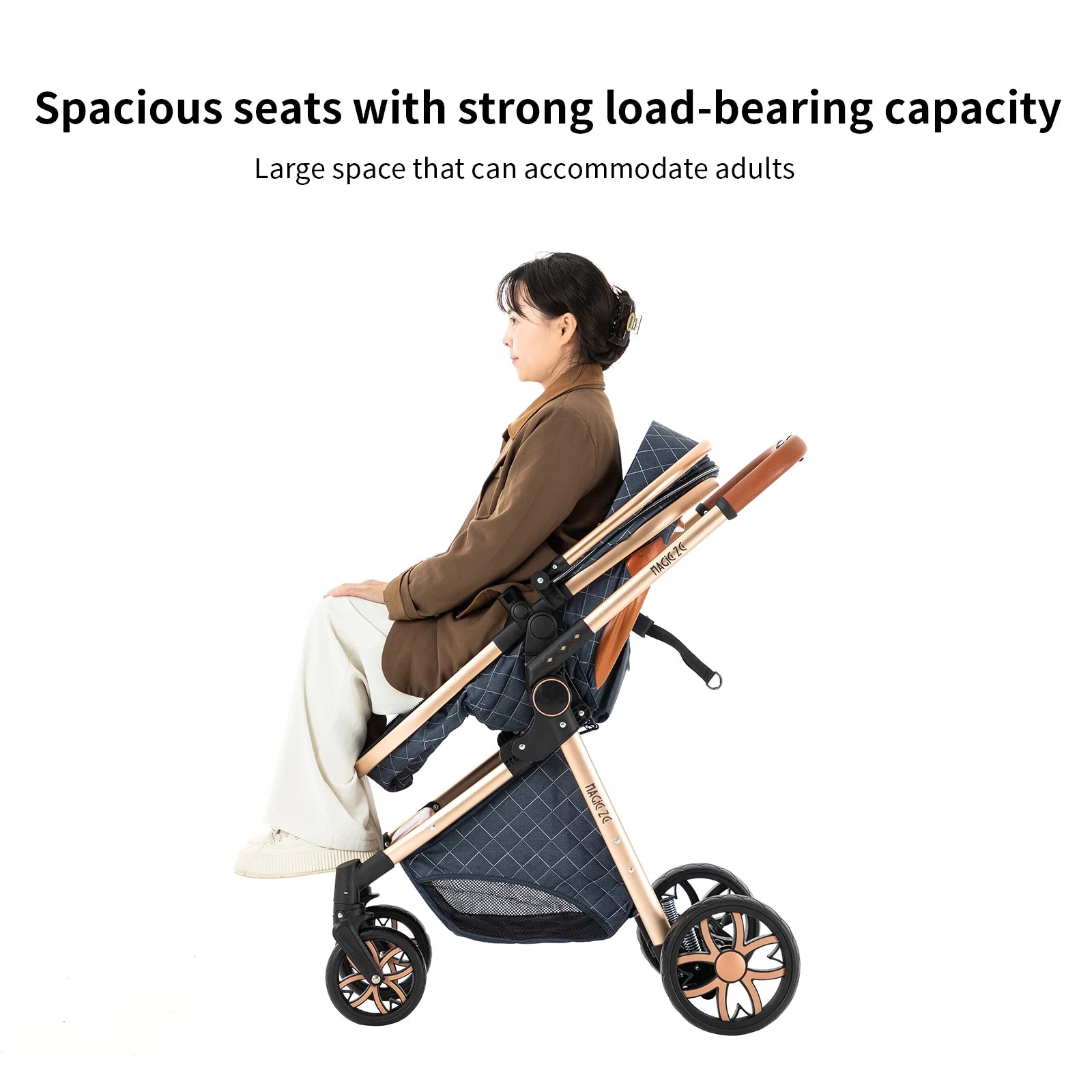 Lightweight Stroller 3‑in‑1 High‑Landscape Baby Stroller