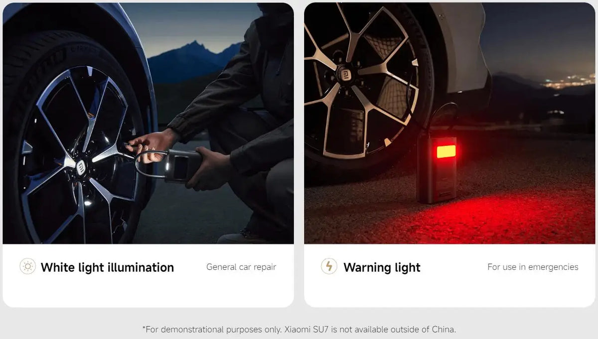 Xiaomi Mijia Portable Air Compressor 2 / 2D / 2PRO, Smart Digital Tire Pressure Detection Inflator, Portable Electric Air Pump