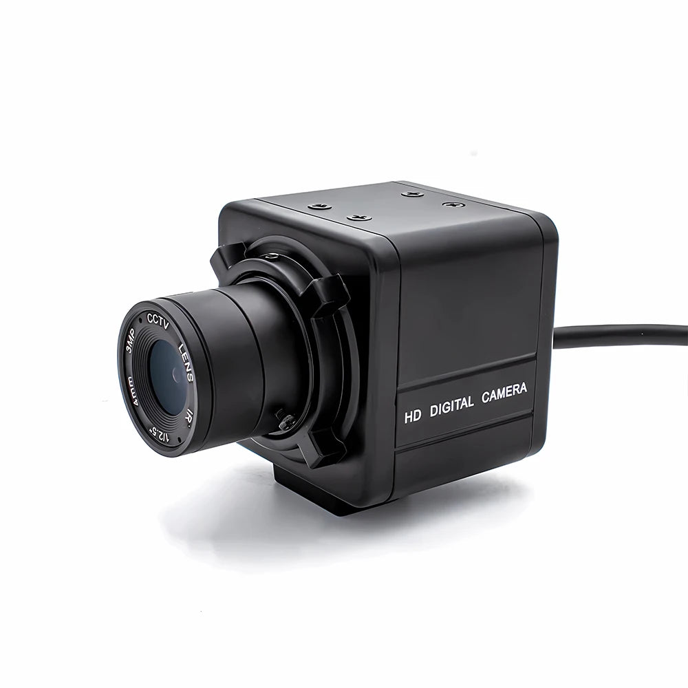 4K POE ipari IP kamera 8MP mini fém CCTV zoom objektívvel