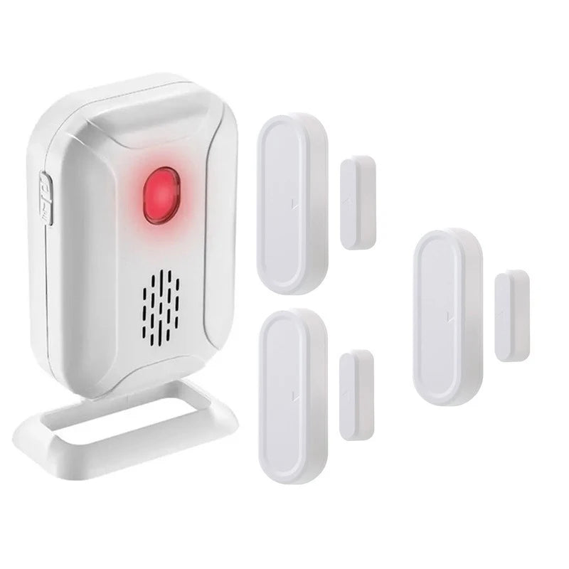 Wireless Door Contact Alarm with Separate Receiver