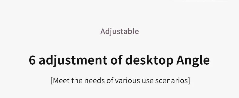 Foldable Laptop Desk with Drawers – Adjustable Reading & Bed Tray