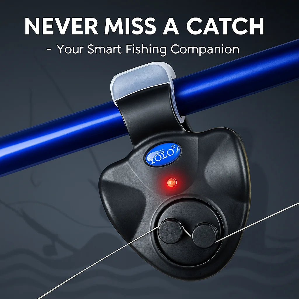Alarme eletrónico de picada para pesca