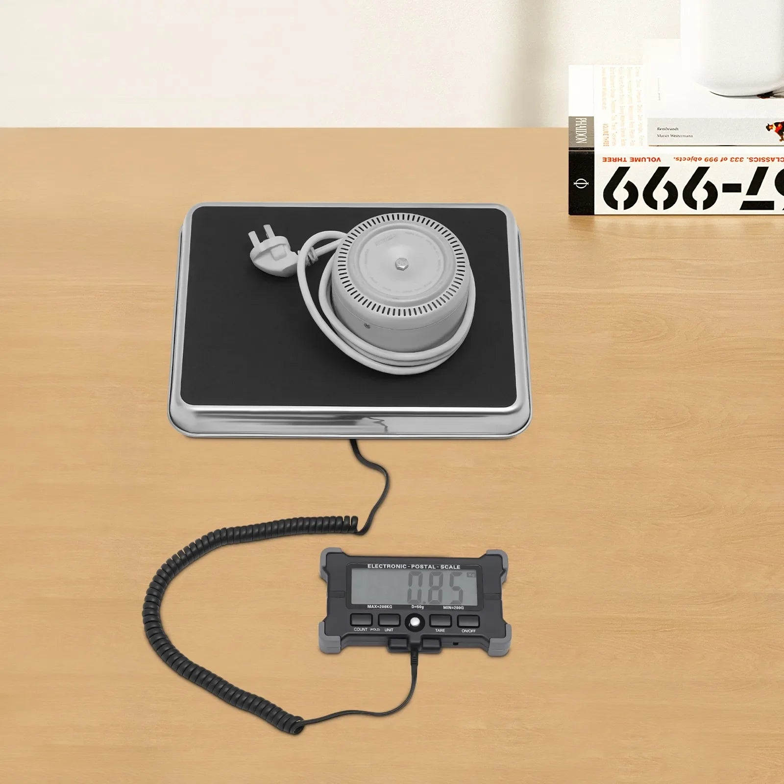 440 lb Heavy Duty Postal Package Scale with LCD Display