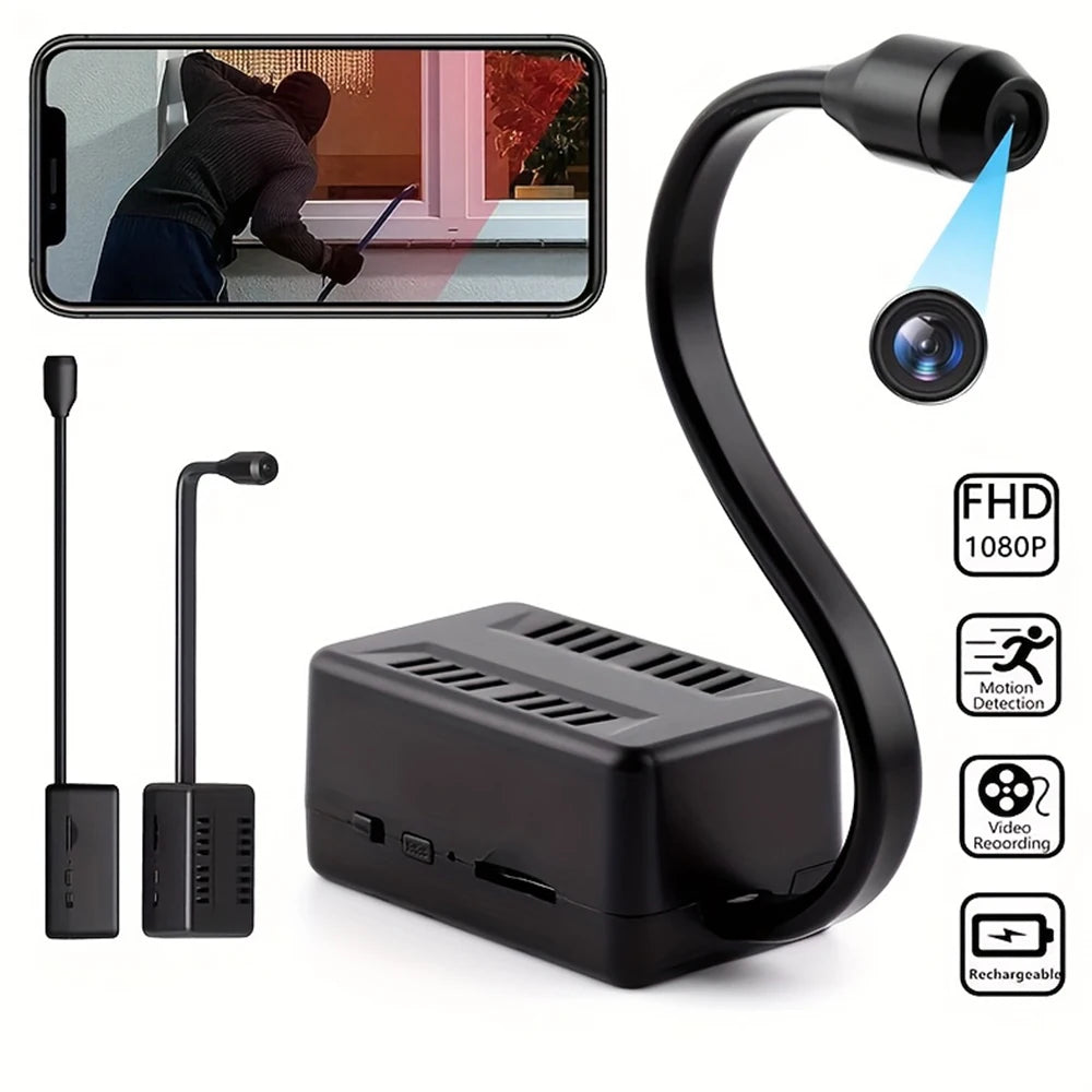 1080P mini WiFi bezpečnostná kamera s detekciou pohybu a diaľkovým náhľadom