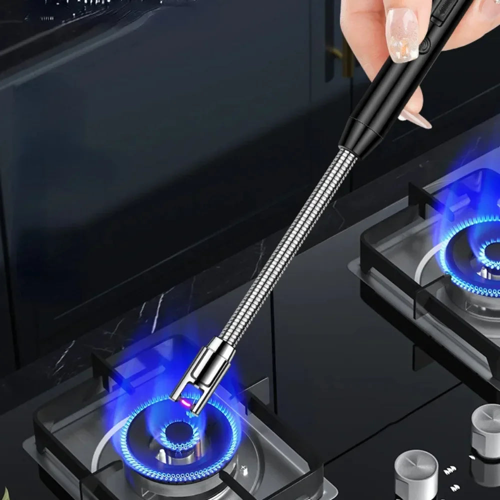 Kitchen USB Electric Arc Lighter, Rechargeable, Windproof