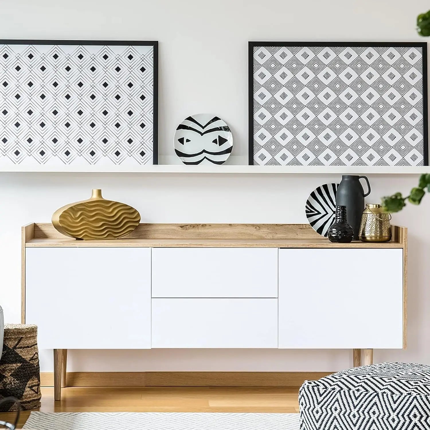 Waterpoof Matte Wallpaper white Vinyl Self-Adhesive Stickers for Wall Furniture Livingroom Contact Paper Home Decor