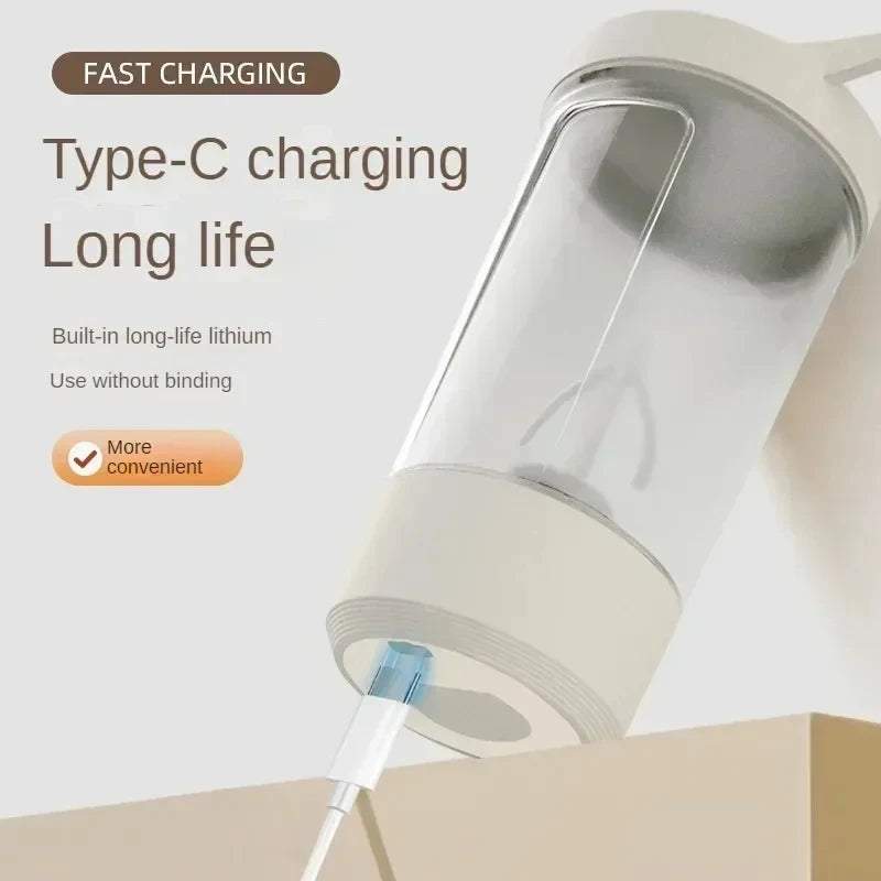 Rechargeable Electric Blender Cup, 400–650 ml