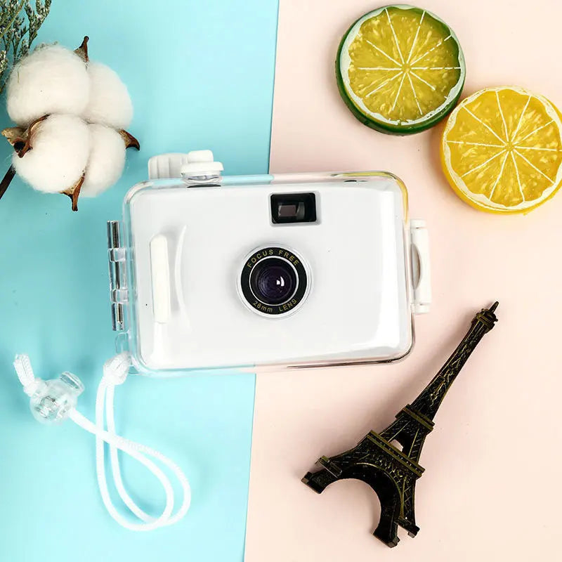 Cámara reutilizable de película de 35 mm SUC-4 con funda protectora