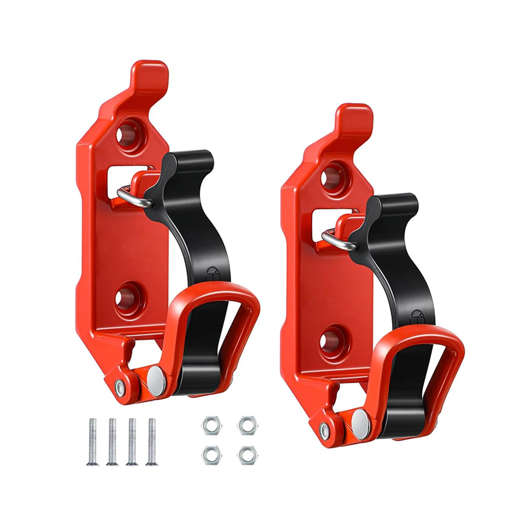 2STÜCK Shovel Halter Für Dachgepäckträger Halter Shovel Halter Halterung Wandmontage Strapazierfähig Orange