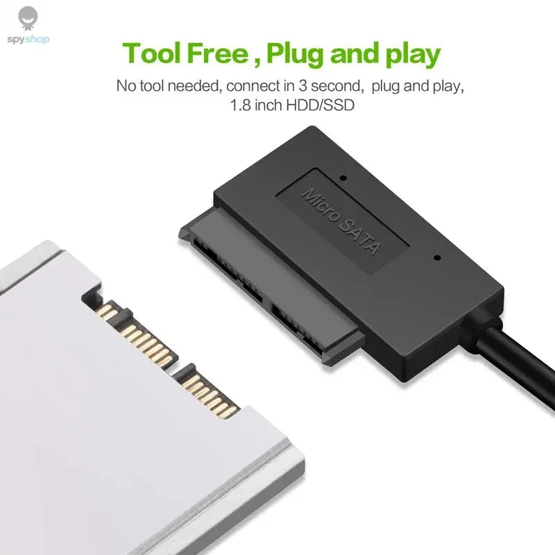 SATA to USB 3.0 / 2.0 Cable Up to 6 Gbps for 2.5 Inch External HDD SSD Hard Drive SATA 3 22 Pin Adapter USB 3.0 to Sata III Cord Spy-shop.com