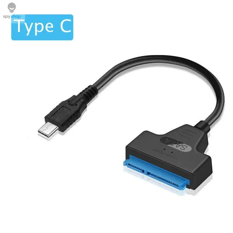 SATA to USB 3.0 / 2.0 Cable Up to 6 Gbps for 2.5 Inch External HDD SSD Hard Drive SATA 3 22 Pin Adapter USB 3.0 to Sata III Cord Spy-shop.com