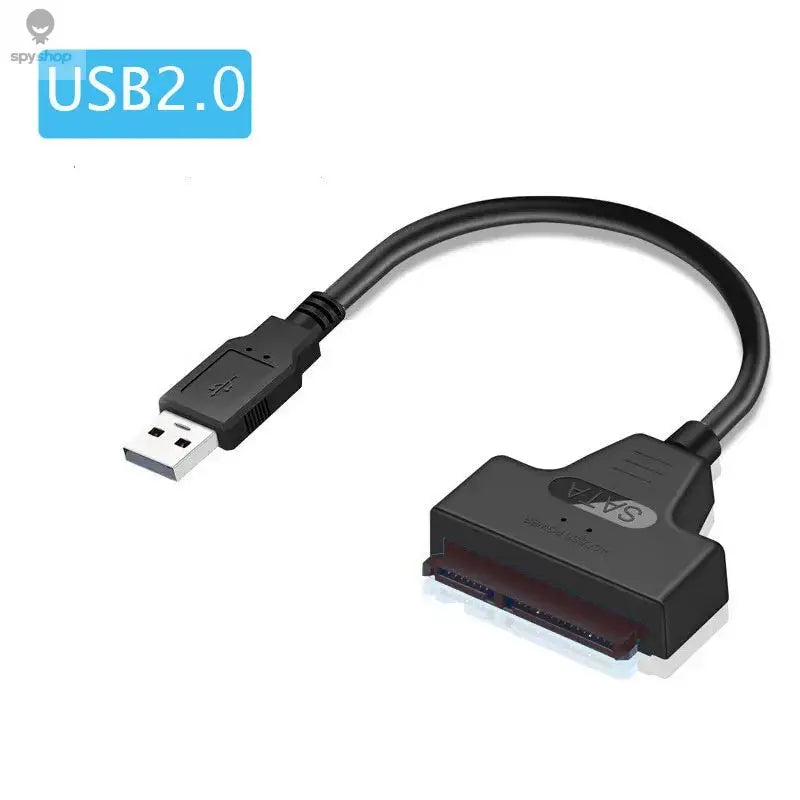 SATA to USB 3.0 / 2.0 Cable Up to 6 Gbps for 2.5 Inch External HDD SSD Hard Drive SATA 3 22 Pin Adapter USB 3.0 to Sata III Cord Spy-shop.com