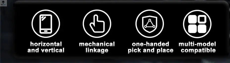 SEAMETAL Car Dashboard Phone Bracket Universal Auto Cellphone Stand For GPS Navigation Universal Desk Windshield Hanging Holder