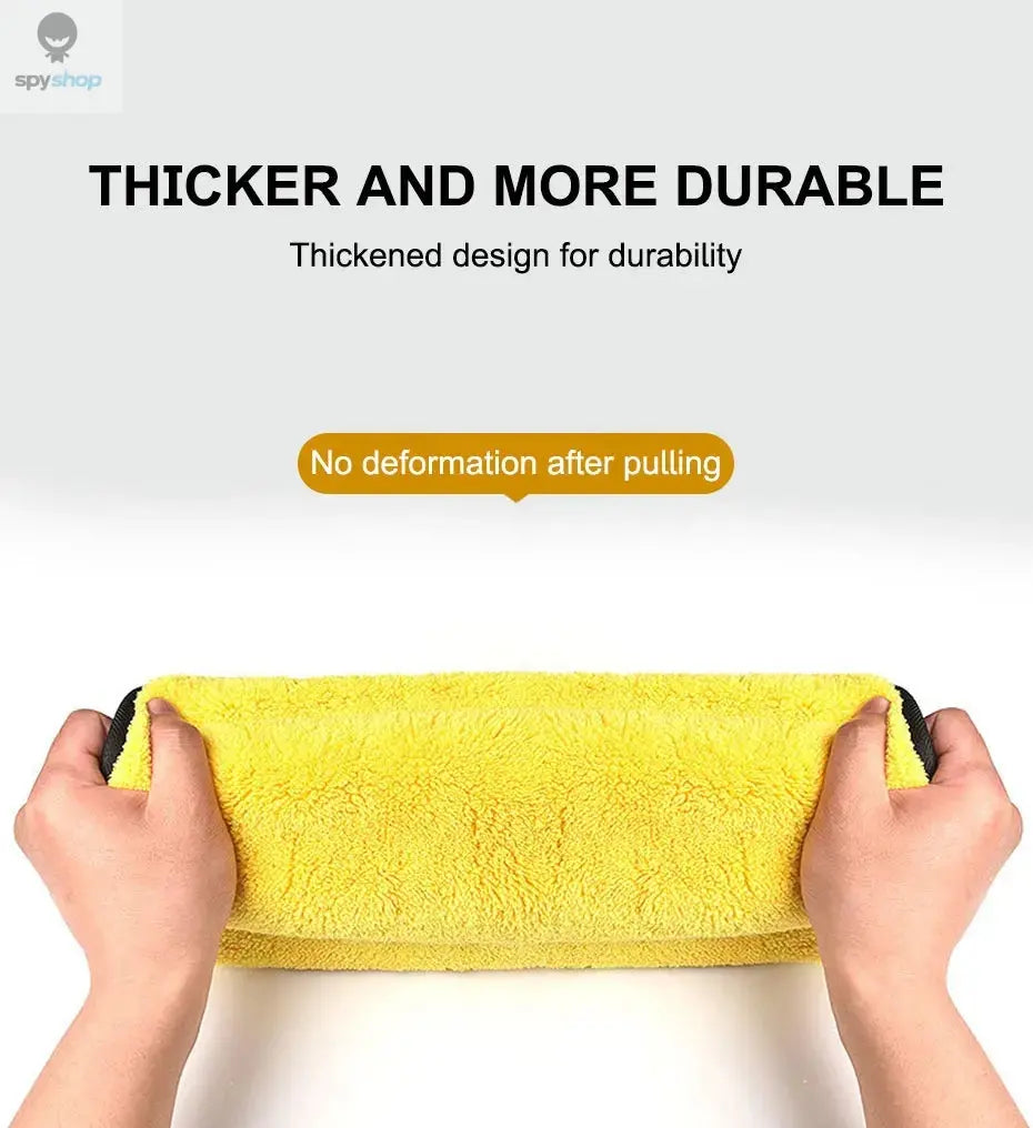 SEAMETAL High-end Microfiber Towel Car Wash Towel Detailing Cleaning Cloth Car Wash Drying Towel Car Absorbent Cleaning Products