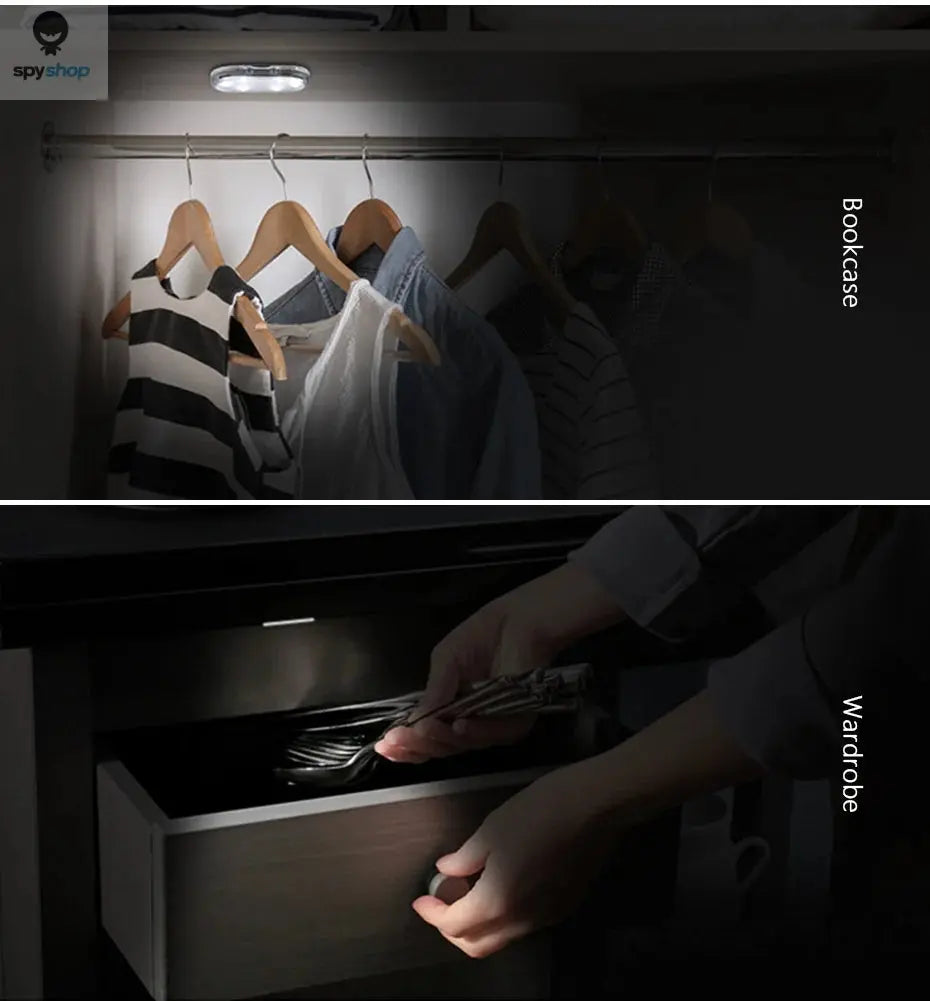 SEAMETAL Mini Touch Light for Car USB Rechargeable Led Light Magnetic Reading Lamp Gentle Illumination for Car Floor Trunk Hood Spy-shop.com