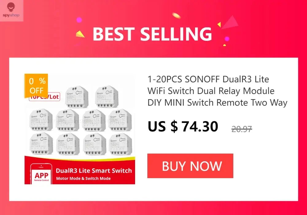 SONOFF ZB Dongle-P Zigbee 3.0 USB Dongle Plus Universal Zigbee Gateway Support via ZHA or Zigbee2MQTT Sonoff Zigbee Series Spy-shop.com