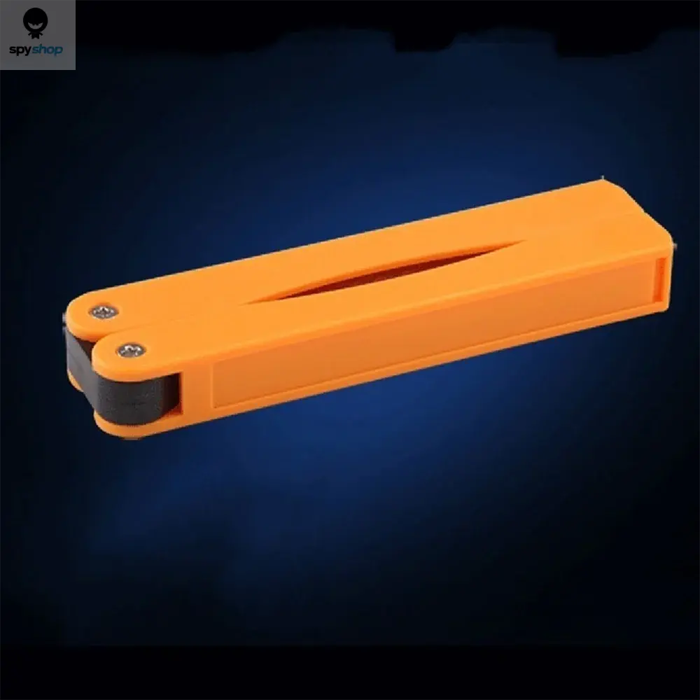 STONEGO Portable Folding Pocket Knife Sharpener, Portable Double Sided Diamond Sharpening Stone Outdoor Sharpening Whetstone