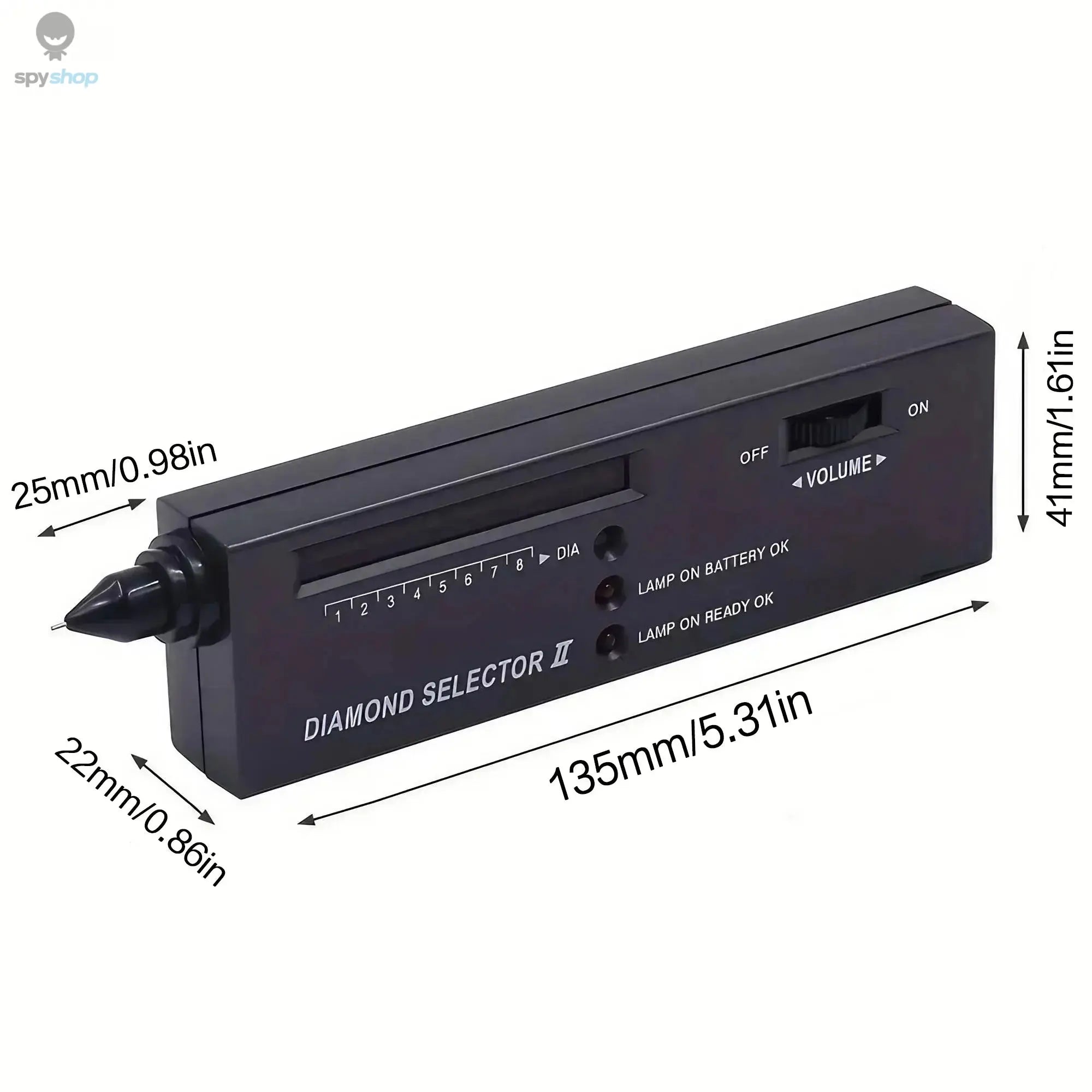 STONEGO Thermal Conductor Diamond Pen Hardness Tester Detecting The Authenticity of Diamonds Jadeite Jade Portable Test Tool