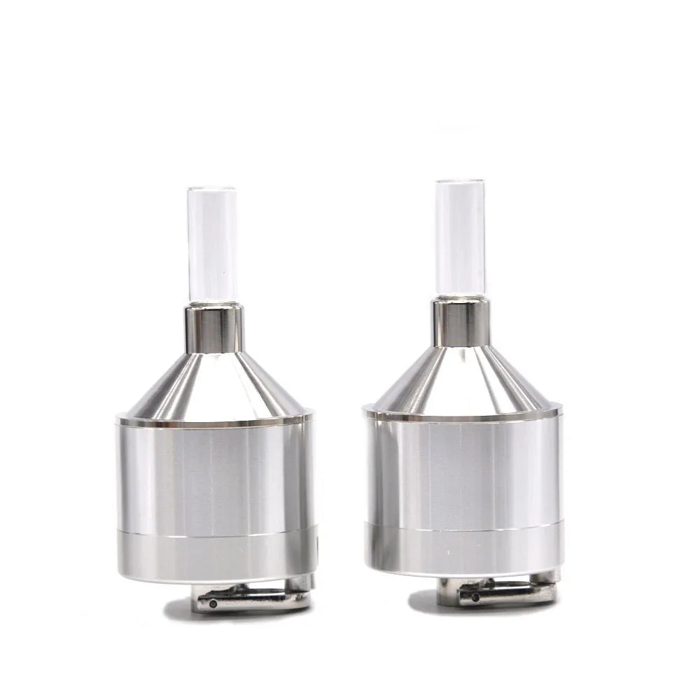 Metal Herb Grinder 44 mm and 56 mm with Spoon and Bottle