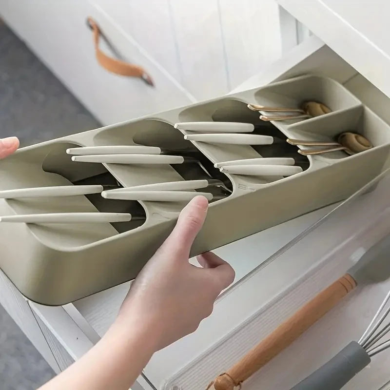 Angled Cutlery Drawer Organiser