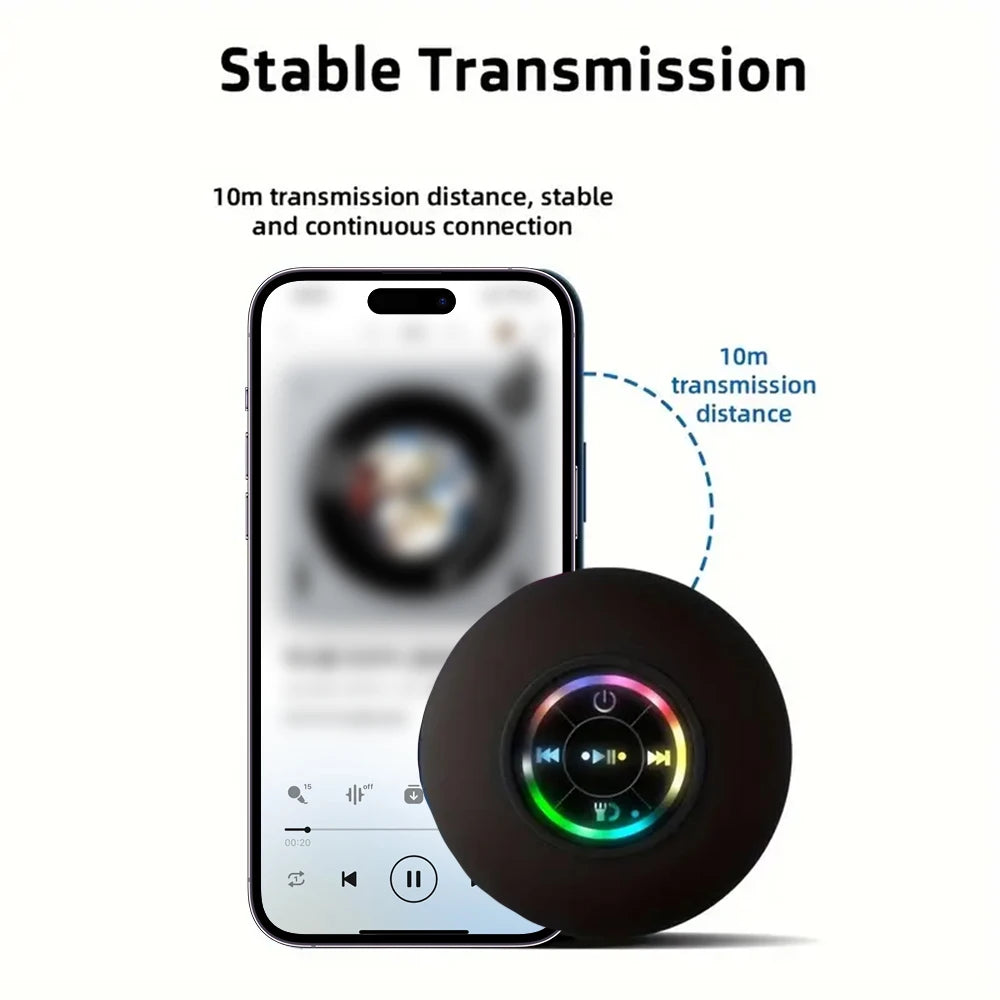 Bluetooth Suction-Mount Speaker
