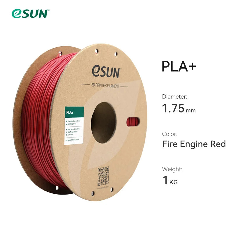 Filamento PLA+ para impressora 3D, 1.75 mm, bobina de 1 kg