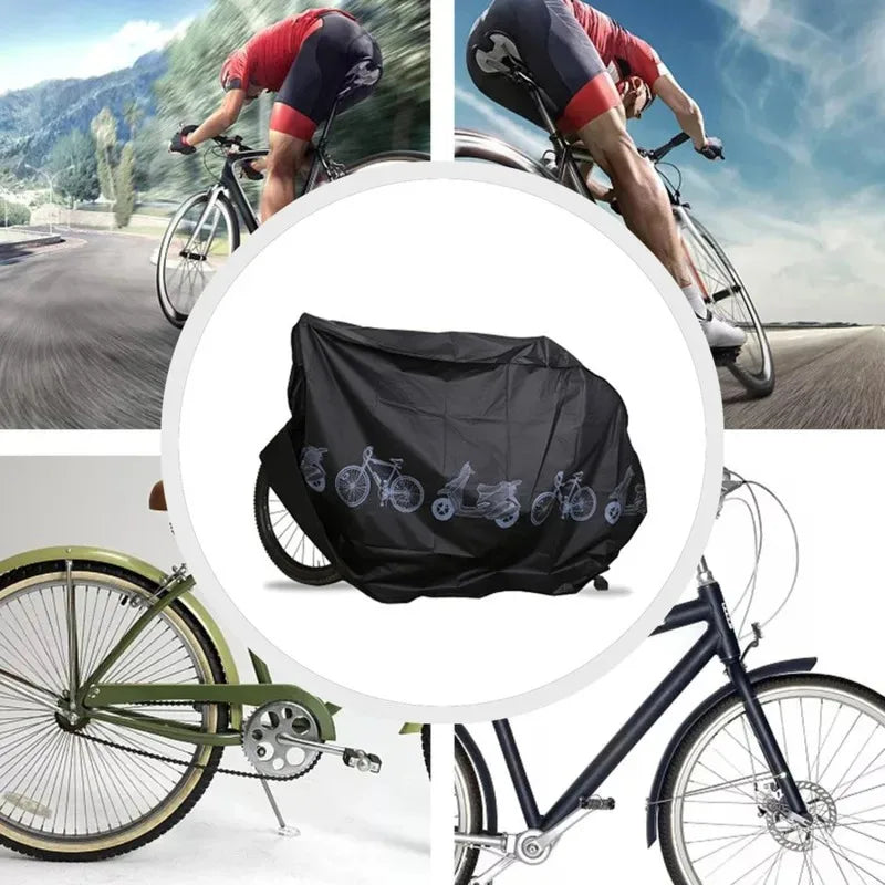 Housse de vélo grise pour l’extérieur