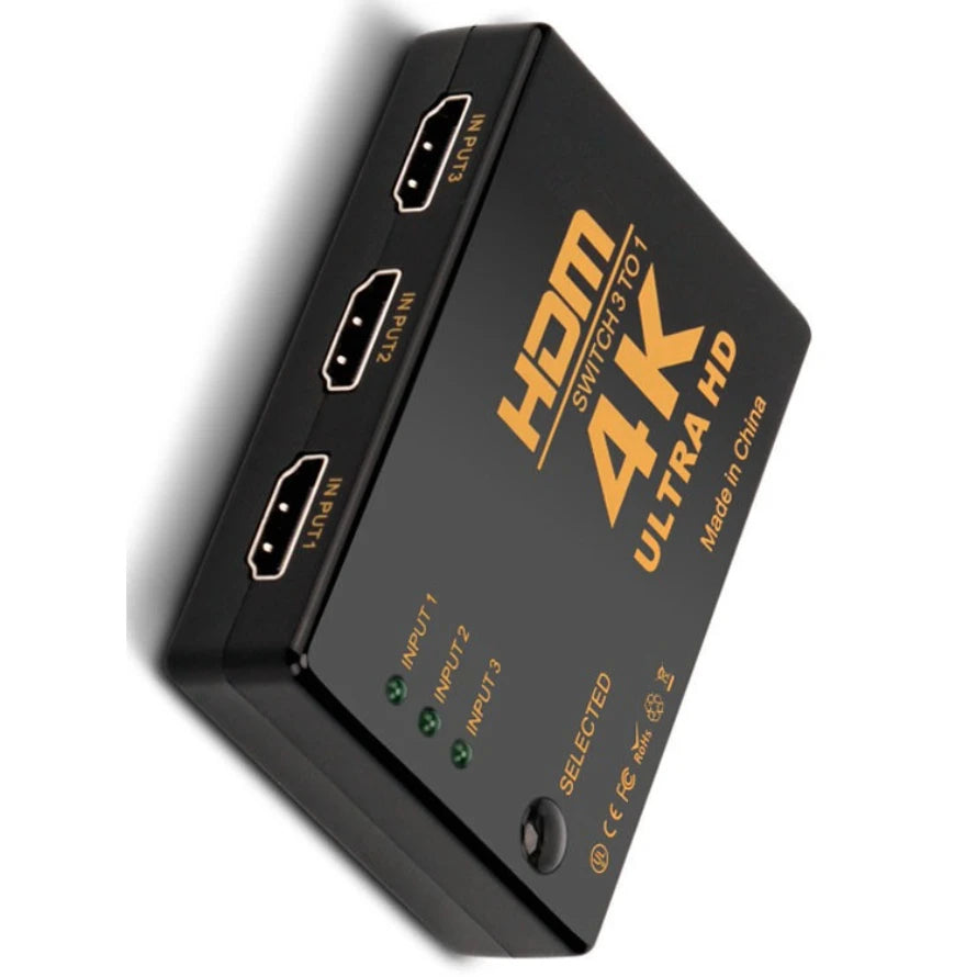 Three-Input HDMI Video Switch