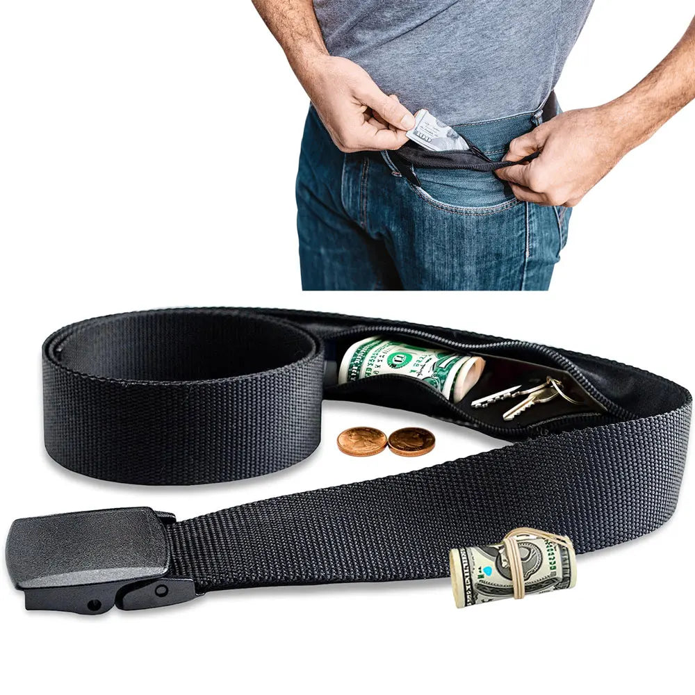 Hidden Money Belt Waist Bag 119cm